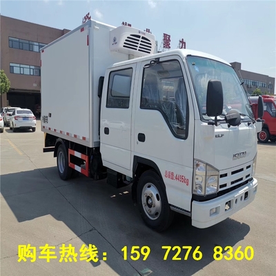 藍(lán)牌冷凍冷鮮豬肉雞肉保溫配送車國6標(biāo)準(zhǔn)冷鮮物流冷鏈車